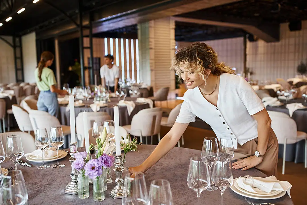 Event planning services by professional event planner at Serene Event Center