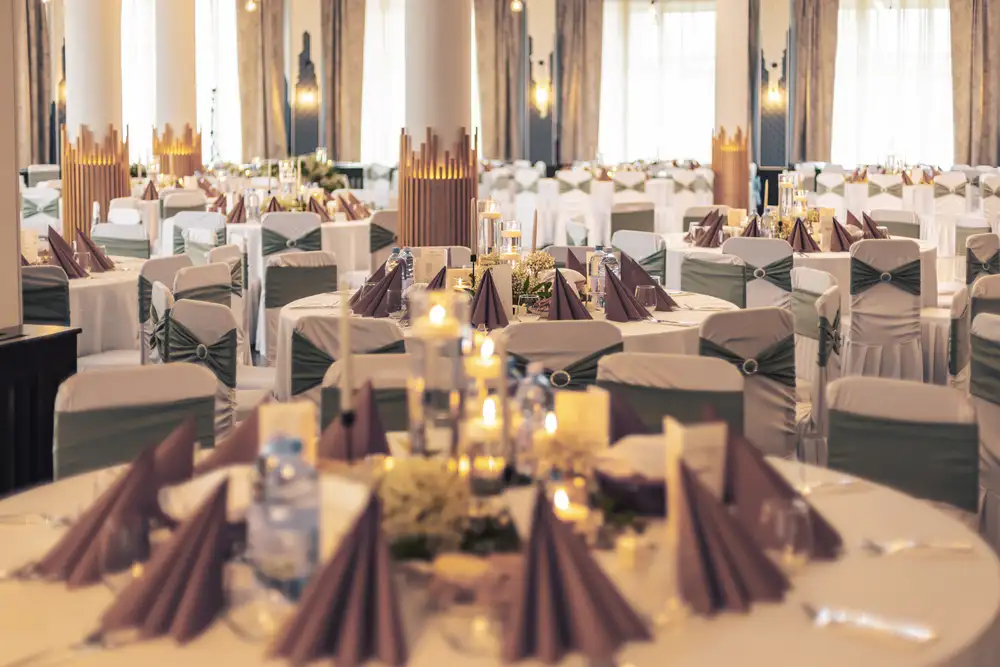 banquet hall rentals in Frisco elegant event setup for celebration